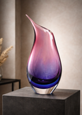 Teardrop Purple Vase